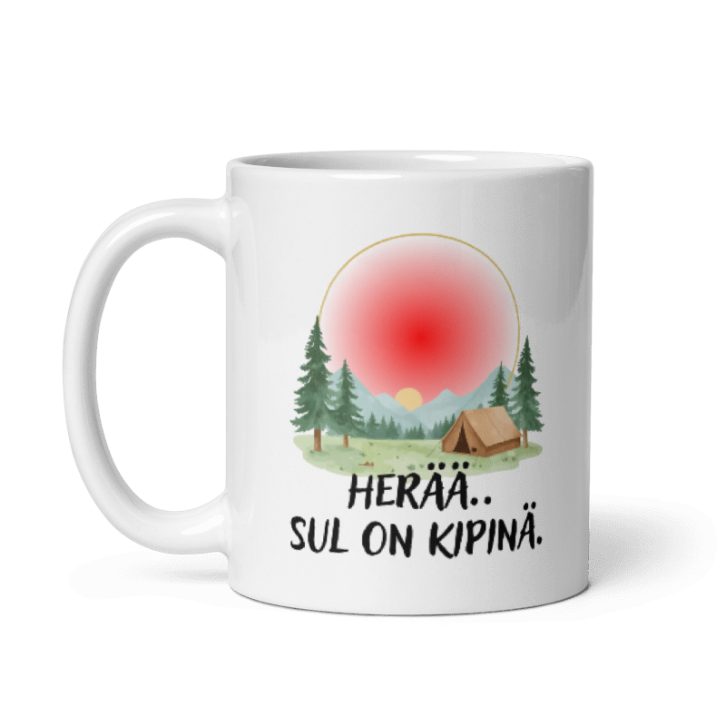 ”Herää.. Sul on kipinä.”